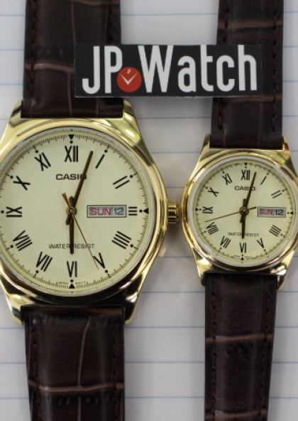 Cặp đồng hồ đôi Casio MTP-V006GL-9BUDF+LTP-V006GL-9BUDF