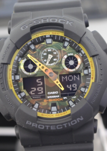 Đồng hồ Casio nam G-Shock GA-100BY-1ADR
