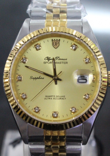 Đồng hồ nam Olym Pianus OP89322GSK vàng