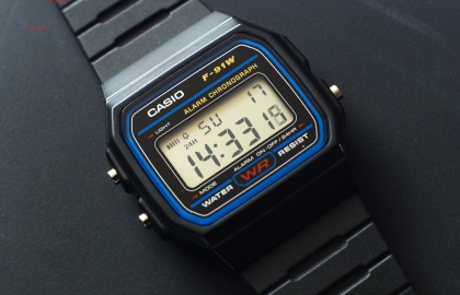 Sự thật khó tin về chiếc đồng hồ Casio F91W