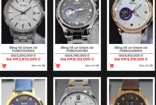 Những mẫu đồng hồ Orient nữ mới về Việt Nam và đang bán rất chạy tại JPWatch