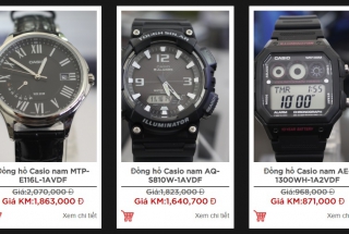 Bí quyết chọn đồng hồ Casio nam giảm giá chính hãng trong dịp sale cuối năm