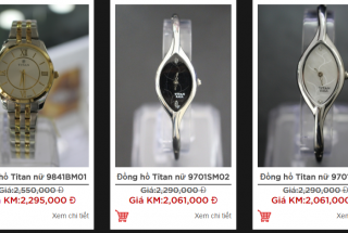 Đồng hồ nữ Titan – món đồ trang sức dành cho quý cô sành điệu