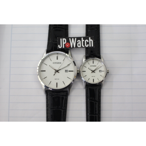 Cặp đồng hồ đôi Citizen BI5000-01A+EU6000-06A