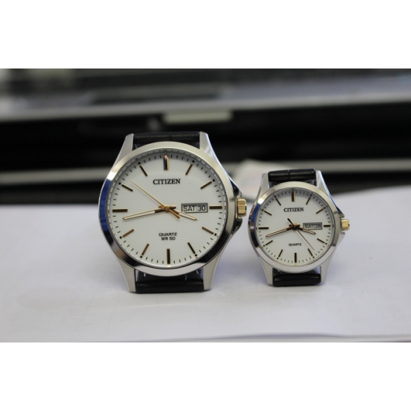 Cặp đồng hồ đôi Citizen BF2009-11A+EQ0599-11A