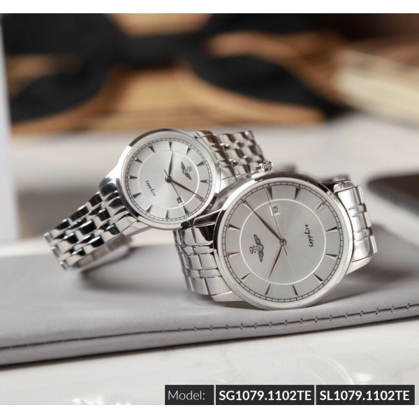 Cặp đồng hồ đôi Sunrise SRwatch SG.SL1079.1102TE