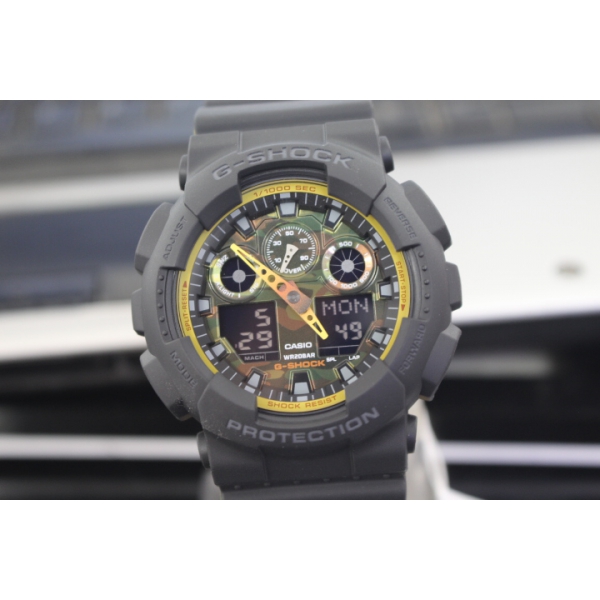 Đồng hồ Casio nam G-Shock GA-100BY-1ADR