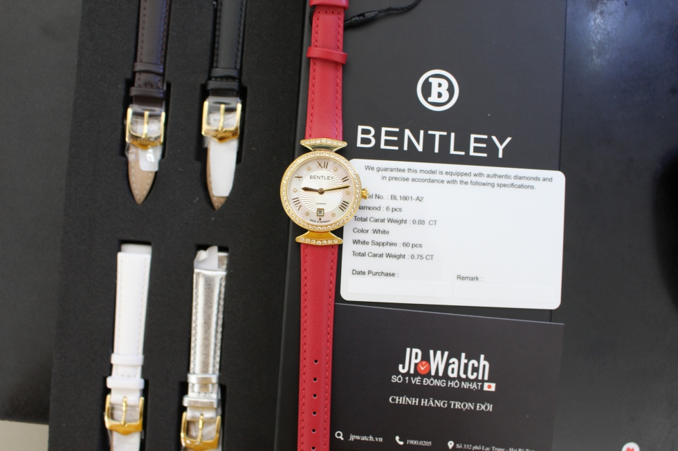 Đồng hồ Bentley nữ BL1801-A2KWR-S