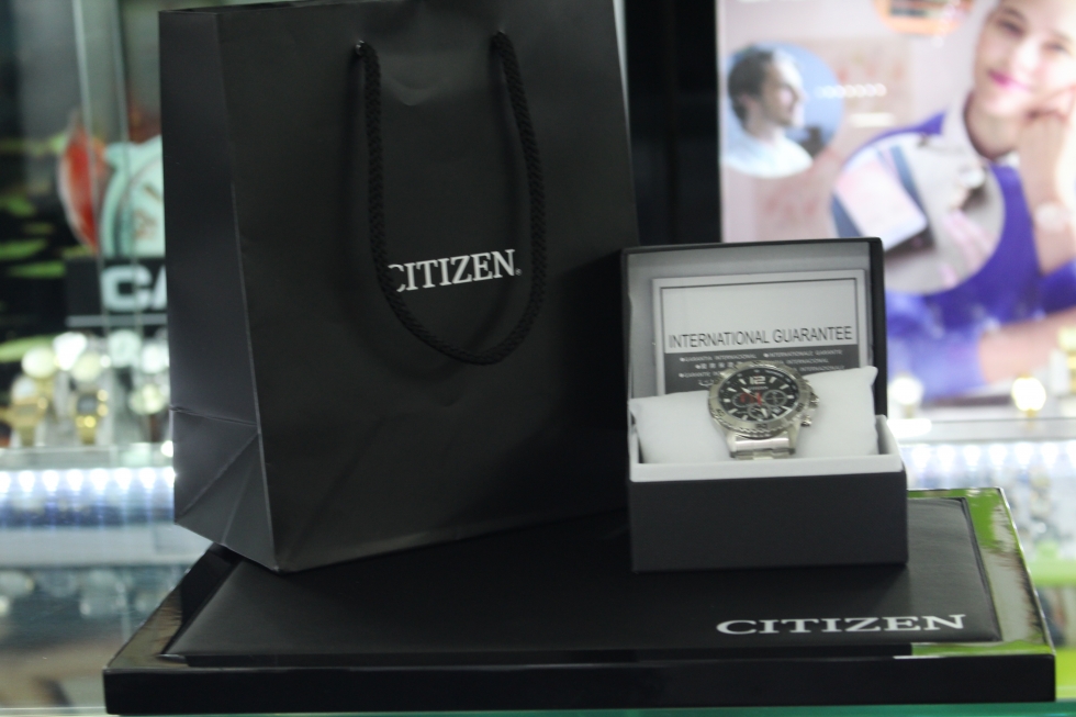 Bộ hộp đồng hồ Citizen nam AN8120-57E 