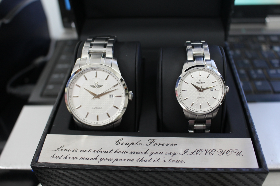 Cặp đồng hồ đôi SRwatch SR80081.1102CF