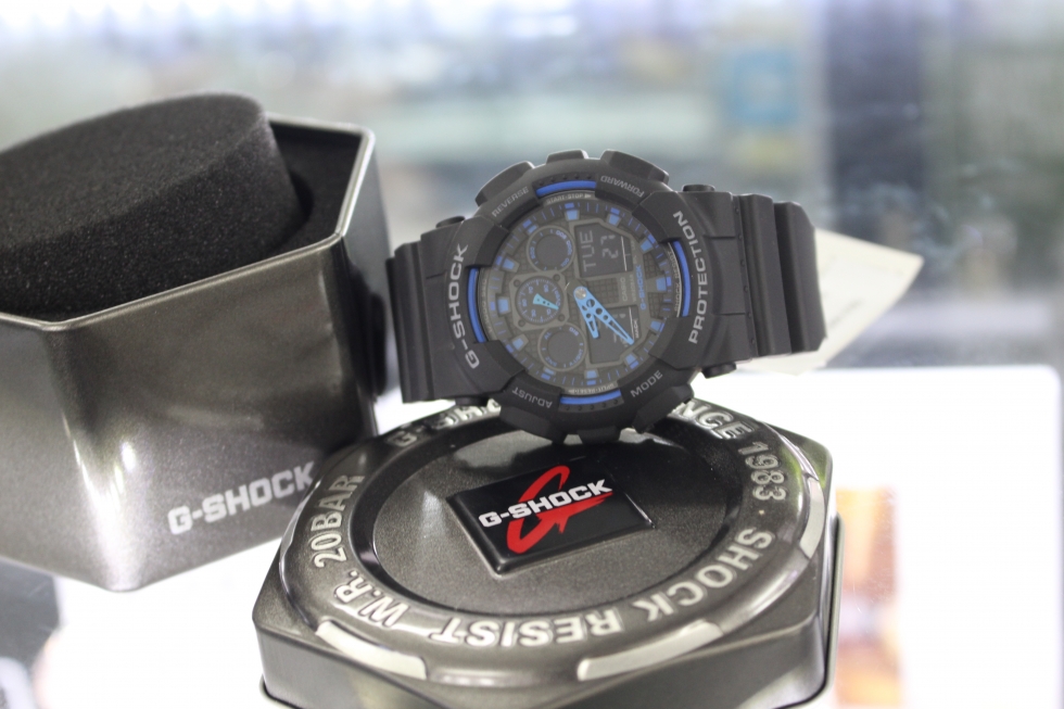 Chi tiết đồng hồ Casio G-Shock GA-100-1A2DR
