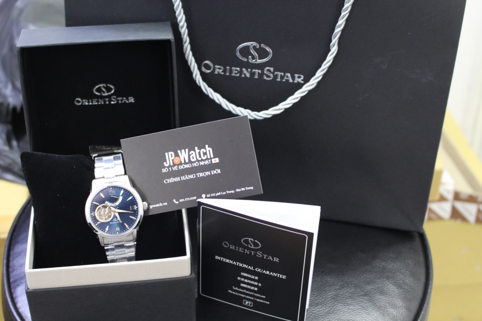 Chi tiết đồng hồ cơ Orient Star WZ0081DA 