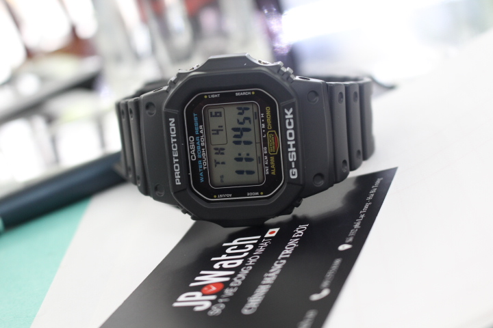 Đồng hồ Casio nam G-Shock G-5600E-1DR có độ bề bỉ trường tồn