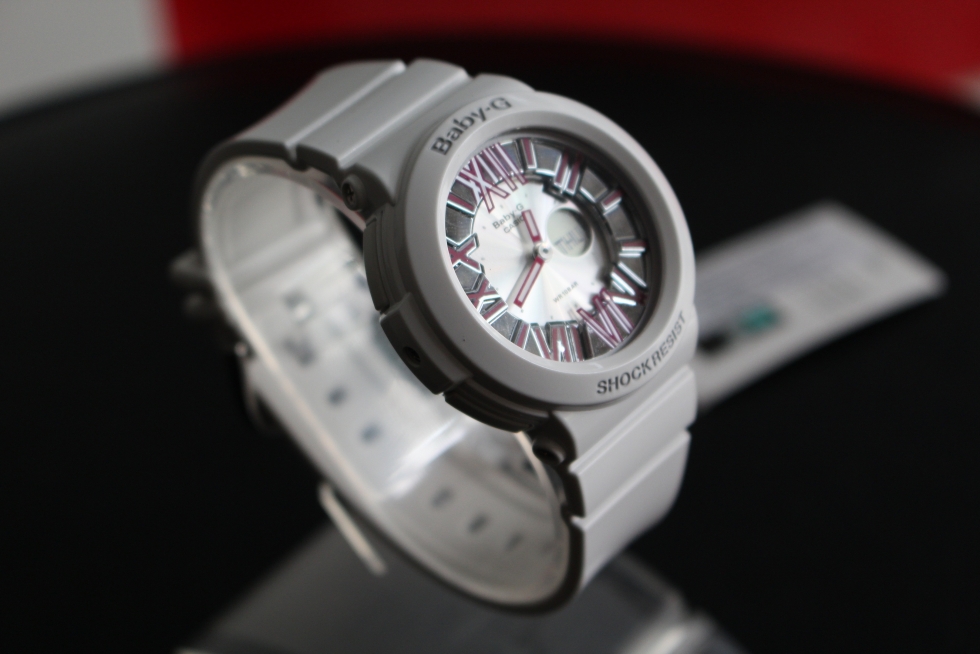 Góc nghiêng đồng hồ nữ Casio Baby-G BGA-160-7B3DR