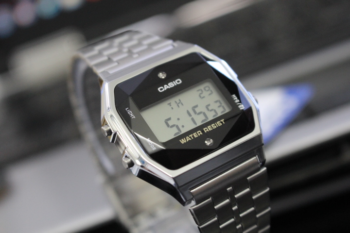 Góc nghiêng đồng hồ Casio nam A159WAD-1DF