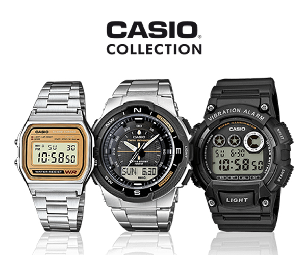 Một số mẫu đồng hồ chính hãng Casio