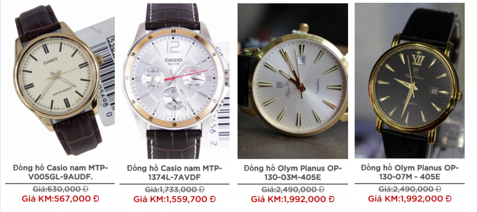 Những mẫu đồng hồ nam dây da giá rẻ được ưa chuộng tại Hà Nội