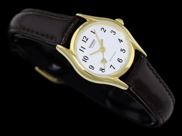 Đồng hồ nữ dây da mặt tròn Casino LTP-1094-7B5RDF