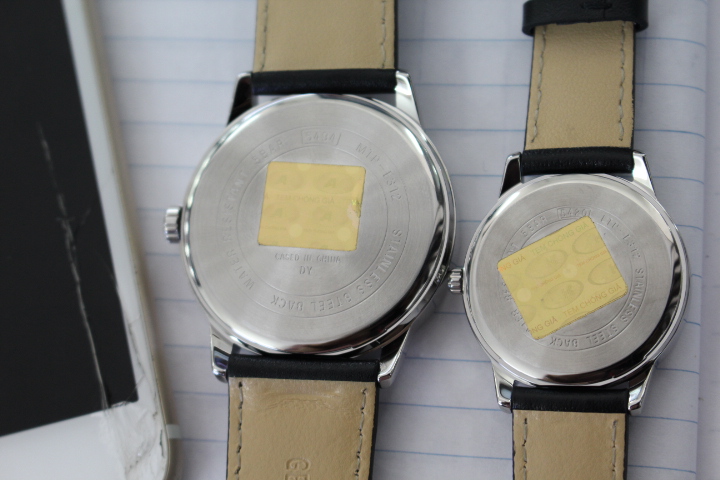 Mặt sau cặp đồng hồ đôi Casio MTP-E312L-1BVDF+LTP-E312L-1BVDF