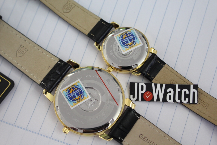 Mặt sau cặp đồng hồ đôi Olym Pianus OP130-03M-T+OP130-03L-T