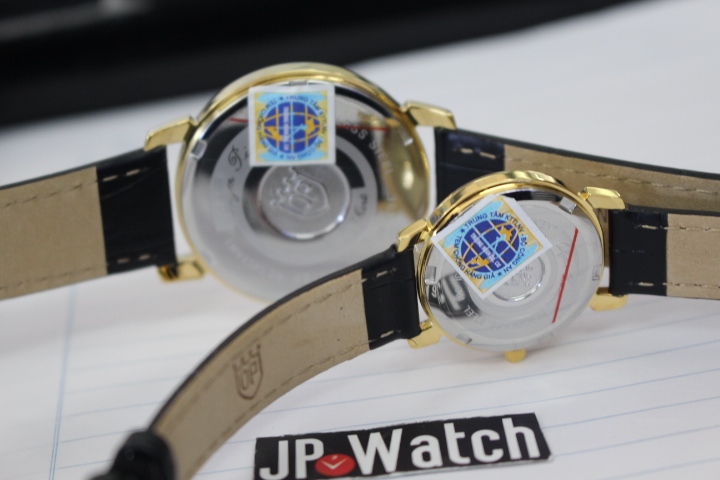 Mặt sau cặp đồng hồ đôi Olym Pianus OP130-03MKGL+OP130-03LKGL