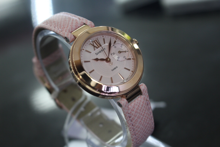 Đồng hồ nữ Casio Sheen SHE-3051PGL-4AUDR tinh tế trong từng đường nét