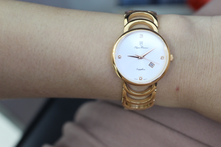 Phong cách hiện đại của đồng hồ Olym Pianus nữ OP2491LR