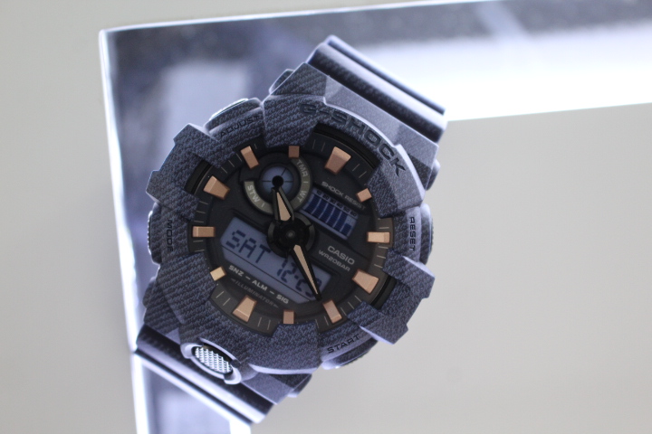 Phong cách thể thao của đồng hồ Casio nam G-Shock GA-700DE-2ADR 