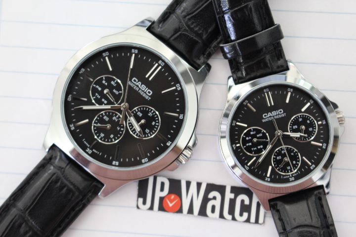 Phong cách trẻ trung của cặp đồng hồ đôi Casio MTP-V300L-1AUDF+LTP-V300L-1AUDF