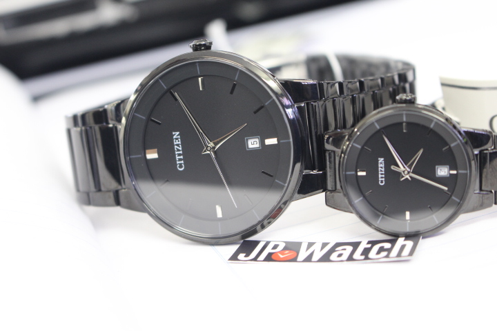 Phong cách trẻ trung của cặp đồng hồ đôi Citizen BI5017-50E+EU6017-54E