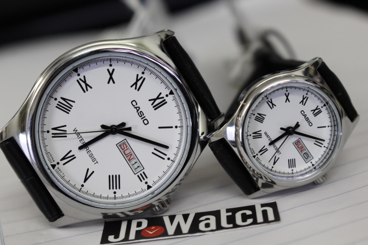 Vẻ cổ điển của cặp đồng hồ đôi Casio MTP-V006L-7BUDF+LTP-V006L-7BUDF