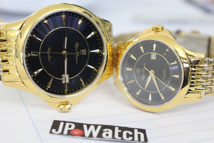 Vẻ cuốn hút của cặp đồng hồ đôi Olym Pianus OP5693MK+OP5693LK