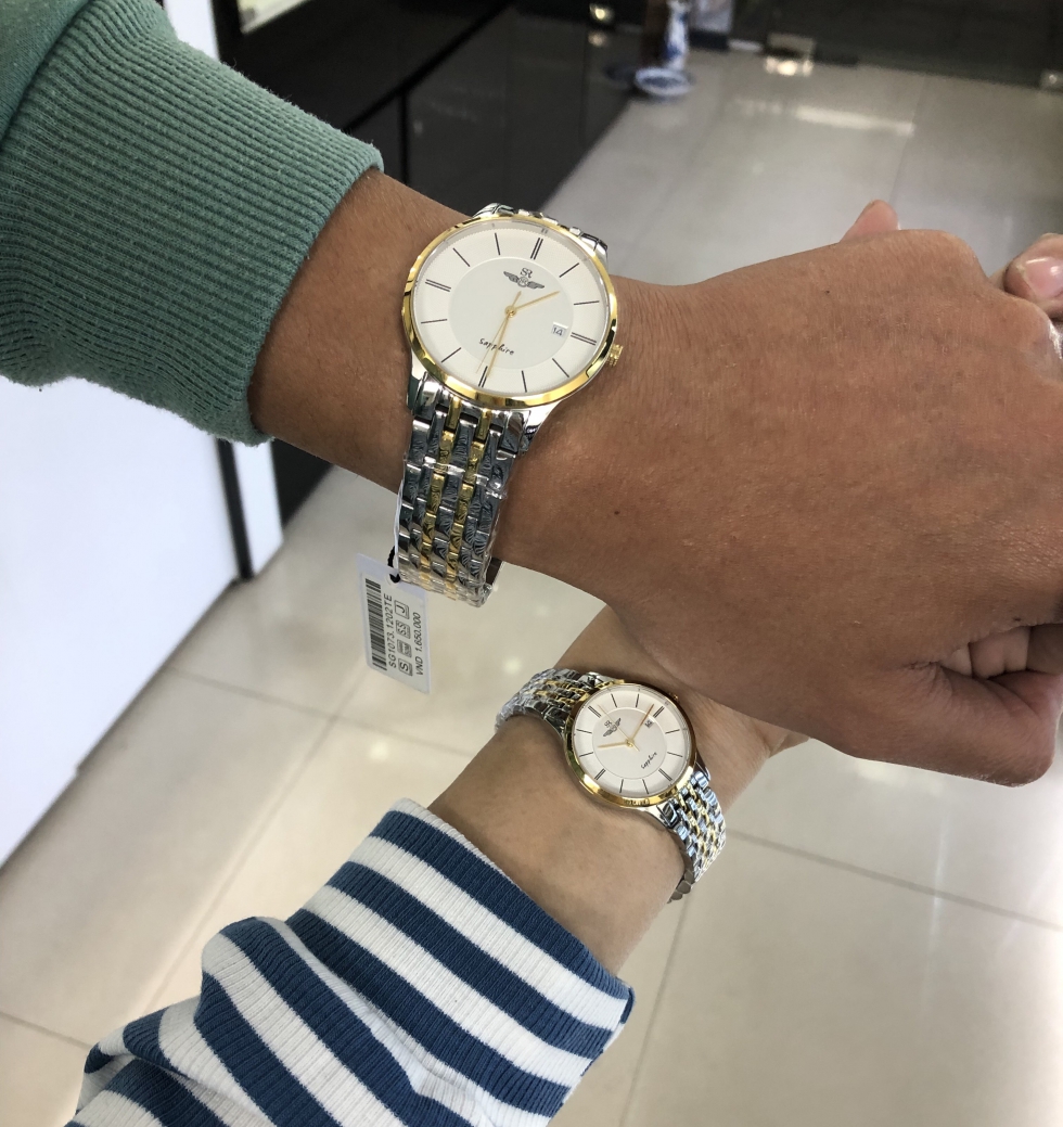 Cặp đồng hồ đôi SRwatch SG.SL1073.1202TE