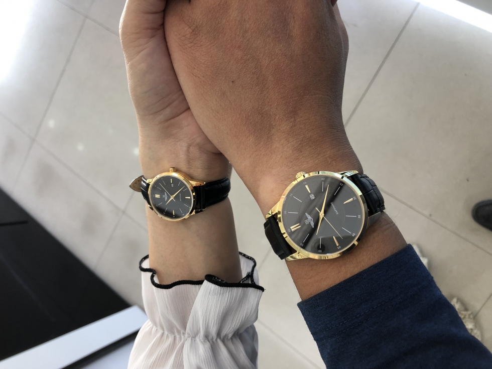 Cặp đồng hồ đôi SRwatch SR80060.4601CF