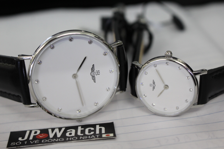 Vẻ giản dị của cặp đồng hồ đôi Sunrise SG.SL1083.4102