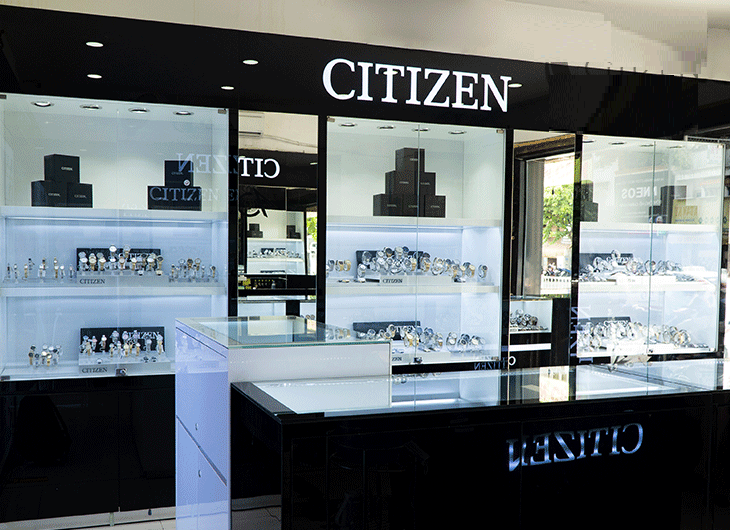 những mẫu đồng hồ Citizen trong cửa hàng