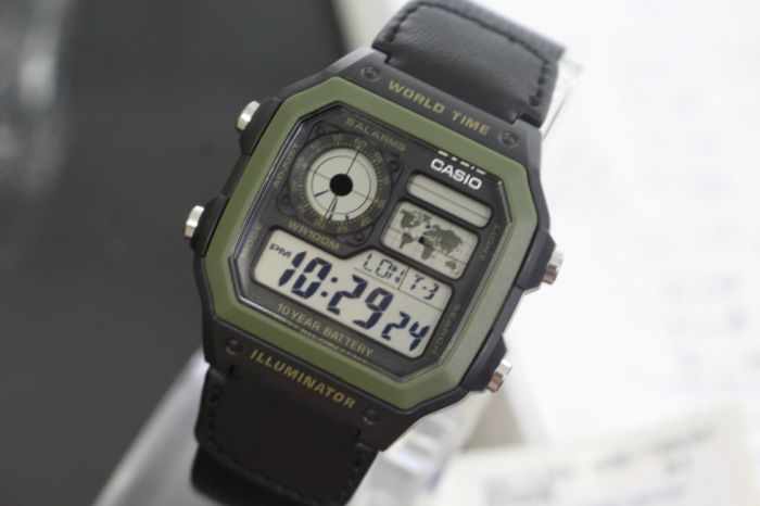 Đồng hồ Casio nam AE-1200WHB-1BVDF
