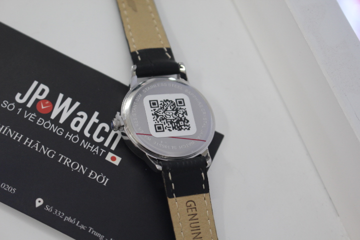 Đồng hồ nữ SR-Watch SL1055.41101TE luôn có tem bảo hành để khách hàng yên tâm