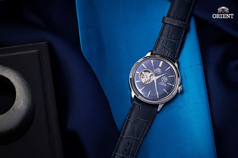 đồng hồ Orient nam mặt xanh kỉ niệm 1010 năm Thăng Long Hà Nội