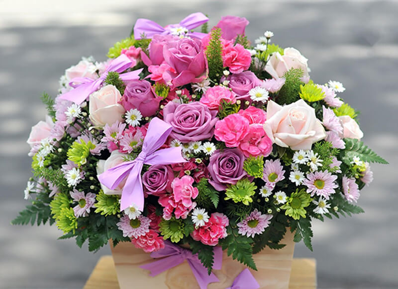 hoa tươi - món quà tặng cho sếp nữ