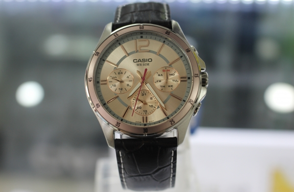 Đồng hồ nam CASIO MTP-1374L-9AVDF dây da giá rẻ Hà Nội
