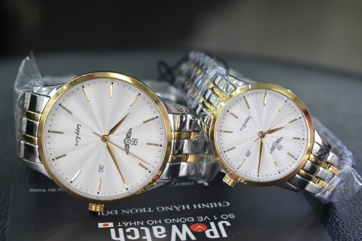 Thiết kế trẻ trung của cặp đồng hồ đôi SR Watch SG1076.1202TE và SL1076.1202TE