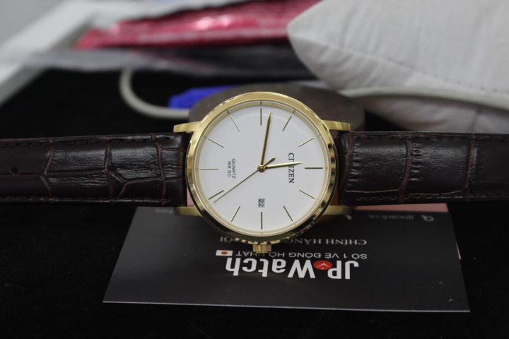 Vẻ đẹp đầy nam tính của chiếc đồng hồ nam Citizen Quartz BI5072-01A