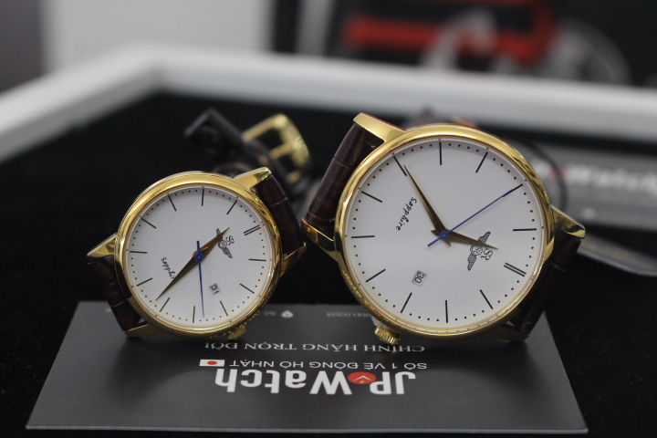 Vẻ đẹp ngọt ngào của cặp đồng hồ đôi SR Watch SG1055.4602TE và SL1055.4602TE