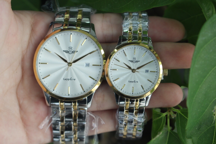 Vẻ đẹp nhẹ nhàng và đầy quyến rũ của cặp đồng hồ đôi SR Watch SG1076.1202TE và SL1076.1202TE