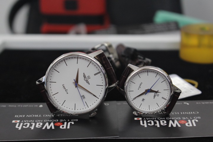 Vẻ đẹp trẻ trung của cặp đồng hồ đôi SR Watch SG1055.4102TE+ SL1055.4102TE