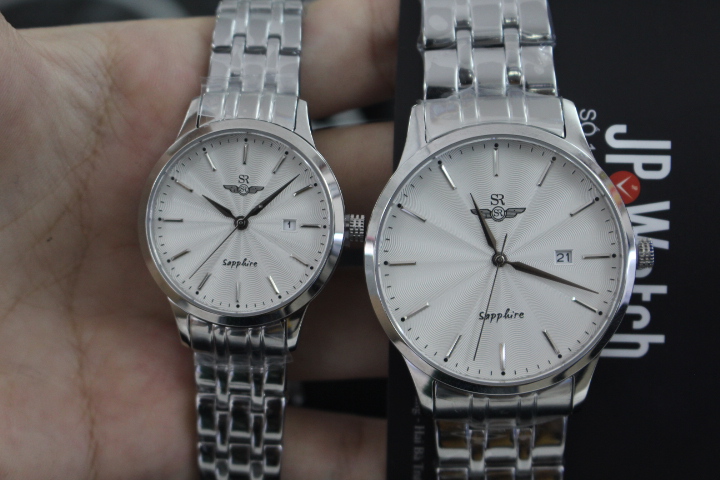 Vẻ đẹp trẻ trung của cặp đồng hồ đôi SR Watch SG1076.1102TE và SL1076.1102TE